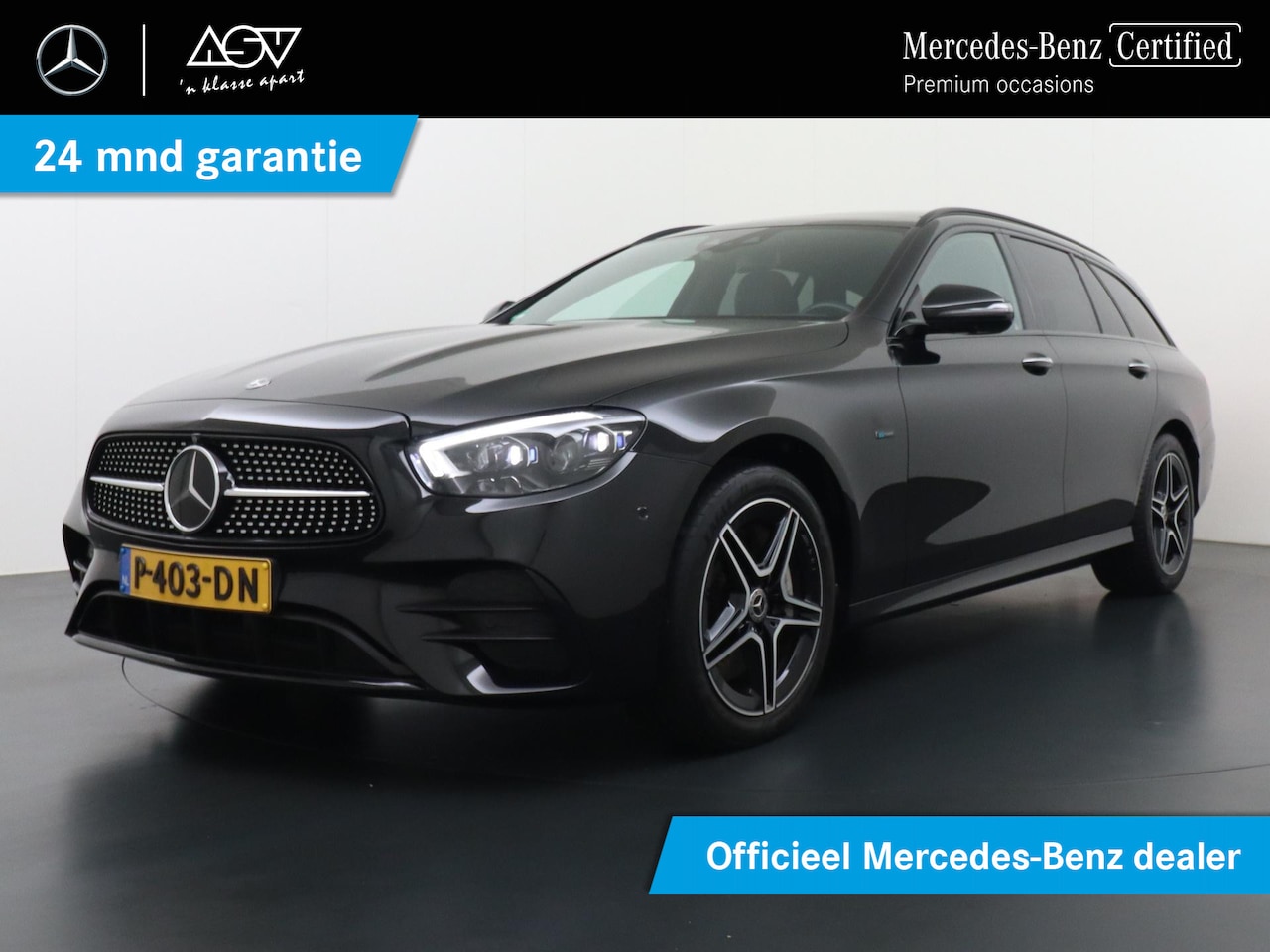 Mercedes-Benz E-klasse Estate - 300 de AMG-Line | Panorama-Schuifdak | Trekhaak Wegklapbaar | Burmester Surround System | - AutoWereld.nl