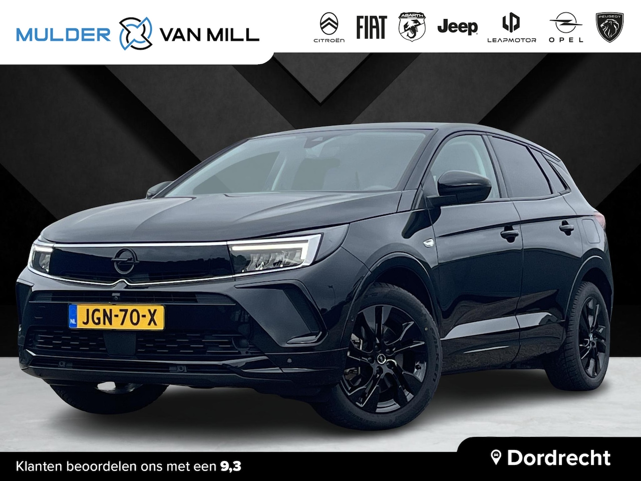 Opel Grandland - GS 1.6 HYbrid PHEV 225pk | ALCANTARA/LEDER | AGR-STOELEN | BLACK PACK | KEYLESS | WINTER P - AutoWereld.nl