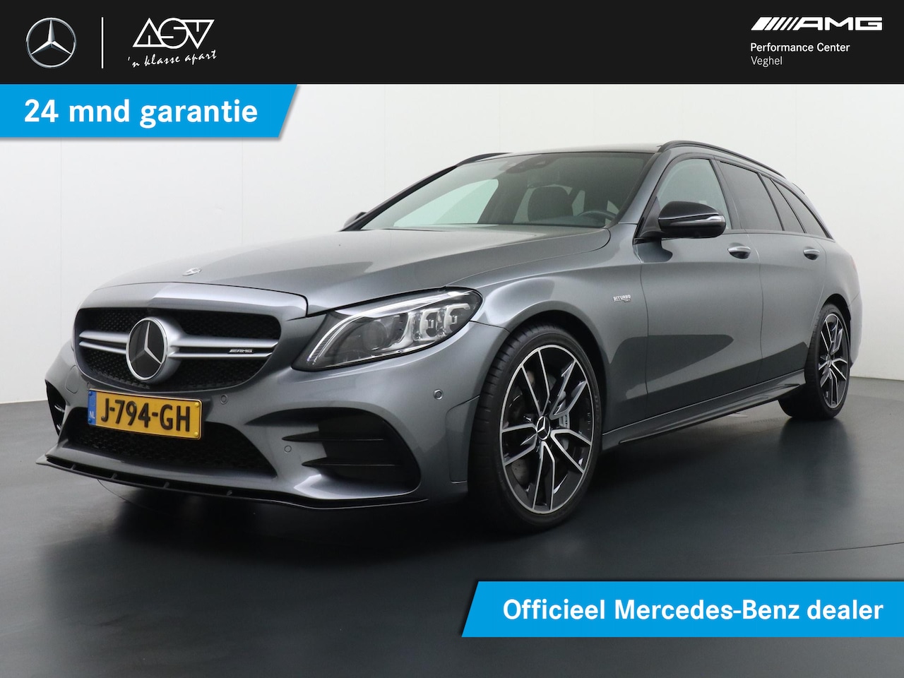 Mercedes-Benz C-klasse Estate - AMG 43 4MATIC Premium Plus | Panorama - Schuifdak | Burmester Surround System | Head-Up Di - AutoWereld.nl