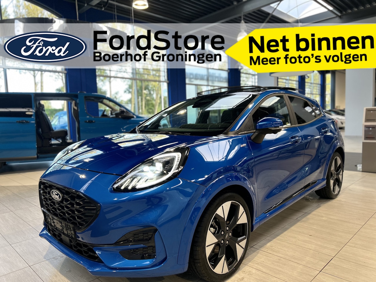 Ford Puma - EcoBoost Hybrid 155PK ST-Line X | Trekhaak | Winter Pack | Pano | 360° Camera | B&O | Matr - AutoWereld.nl