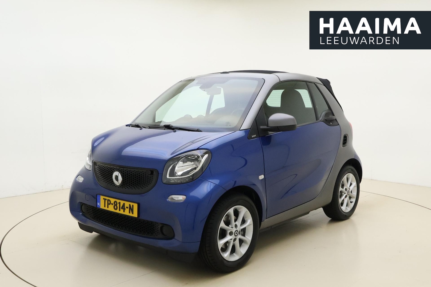 Smart Fortwo cabrio - 1.0 Perfect Automaat Cabriolet | Climate control  Stoelverwarming | Lichtmetalen velgen | - AutoWereld.nl