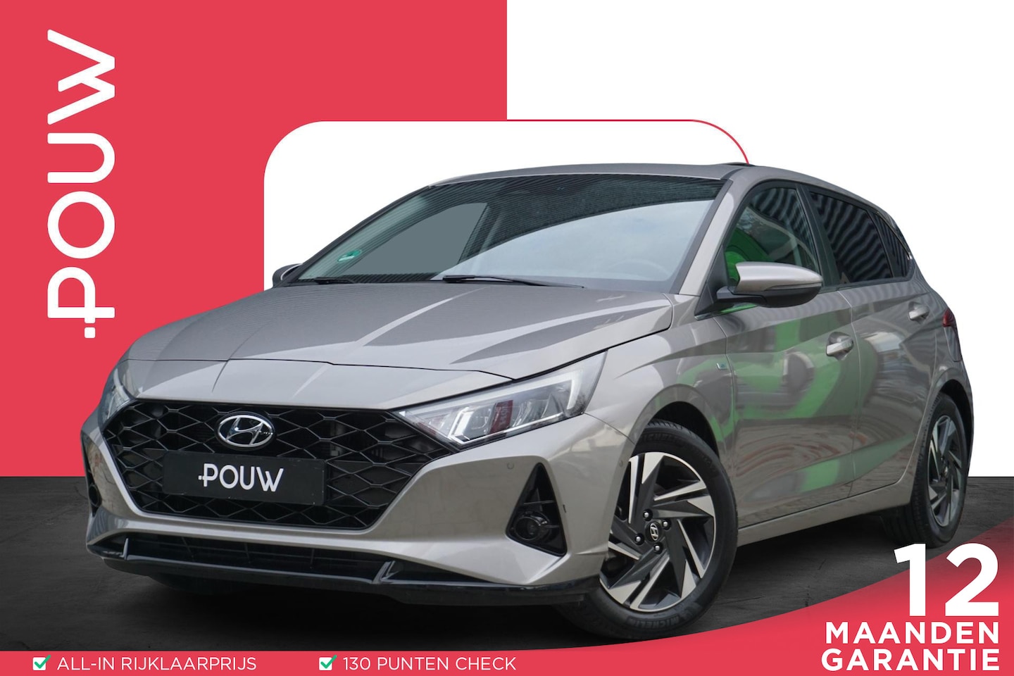 Hyundai i20 - 1.0 T-GDI 100pk Premium Sky | Panorama | Camera | Apple CarPlay / Android Auto | Trekhaak - AutoWereld.nl