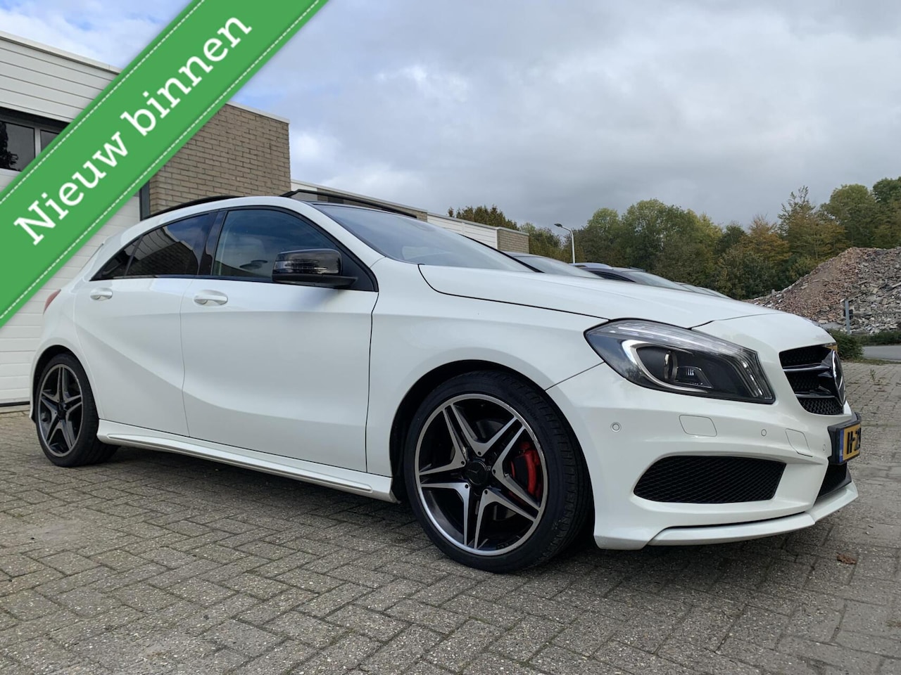 Mercedes-Benz A-klasse - 250 Sport Ambition AMG Panodak Leer Groot Navi Cruise Control Airco Elektrische pakket - AutoWereld.nl