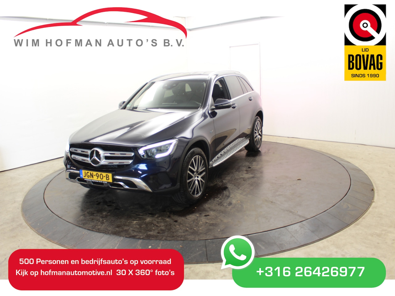 Mercedes-Benz GLC-klasse - 300e 4MATIC Business Solution Leder el aKlep Camera - AutoWereld.nl