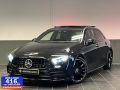 Mercedes-Benz A-klasse - 200 AMG Night |NAP|Pano|Memory|Keyless|Sfeer|