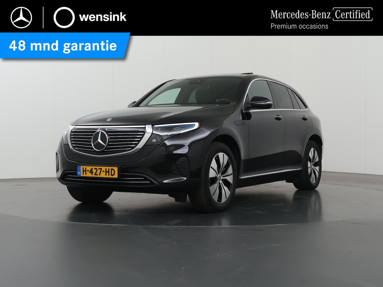 Mercedes-Benz EQC - 400 4MATIC Premium 80 kWh | Schuif/kanteldak | Burmester | Stoelverwarming | Multibeam | K - AutoWereld.nl