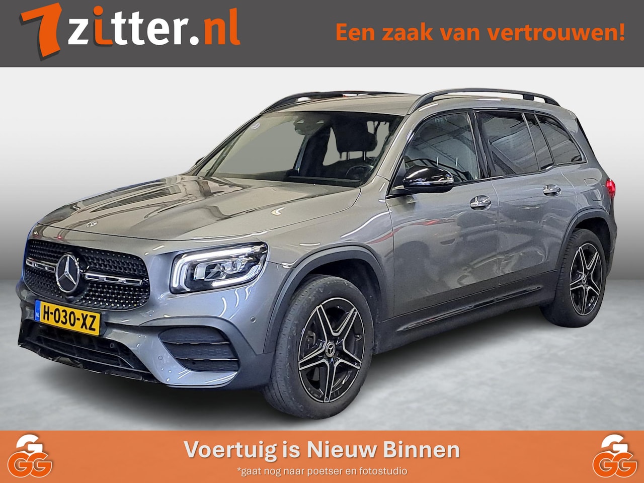 Mercedes-Benz GLB - 200 AMG 7-Persoons, LED, Widescreen, ACC, Sfeerverlichting, - AutoWereld.nl