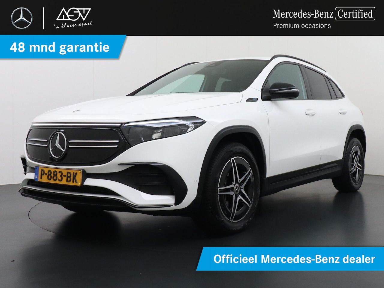 Mercedes-Benz EQA - 250 Business Solution AMG 67 kWh Accu | Trekhaak Wegklapbaar | Sfeerverlichting | Alarm kl - AutoWereld.nl