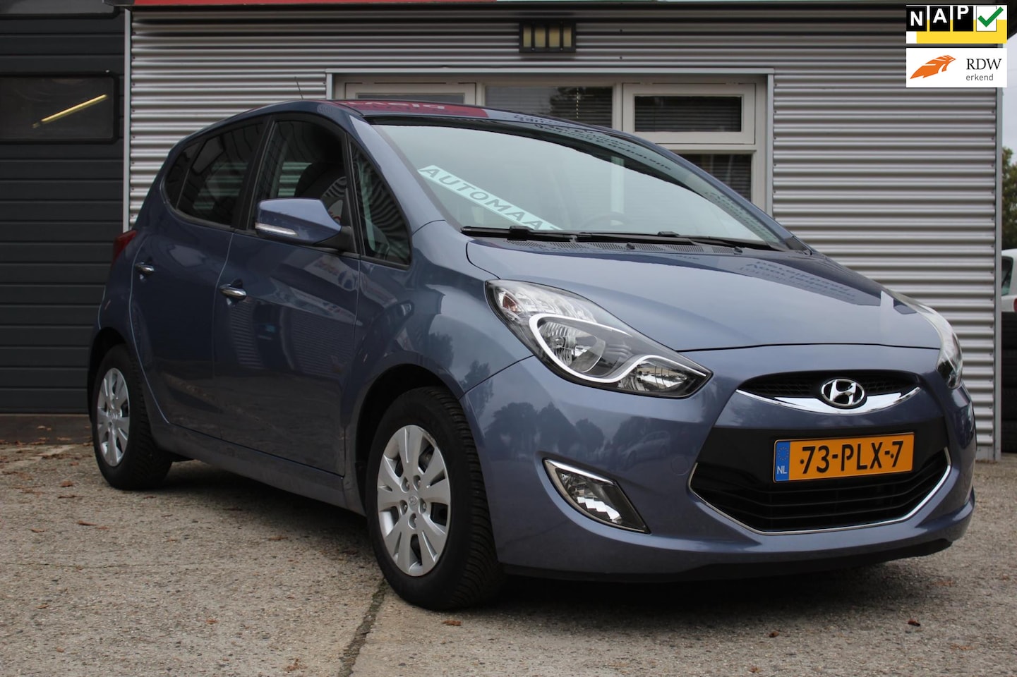 Hyundai ix20 - 1.6i i-Motion 1.6i i-Motion, AUTOMAAT, 46dkm! nap, boekjes, navigatie, nette auto, nieuwe distributie-se - AutoWereld.nl