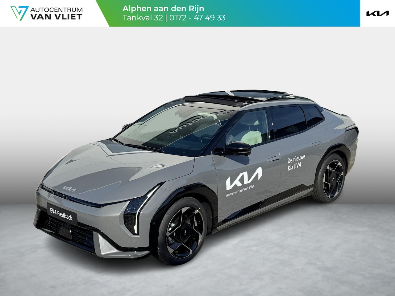 Kia EV4 Fastback - GT-PlusLine 81.4 kWh Leverbaar in 2025 | Stoel en stuurverwarming | Geheugenfunctie bestuu - AutoWereld.nl
