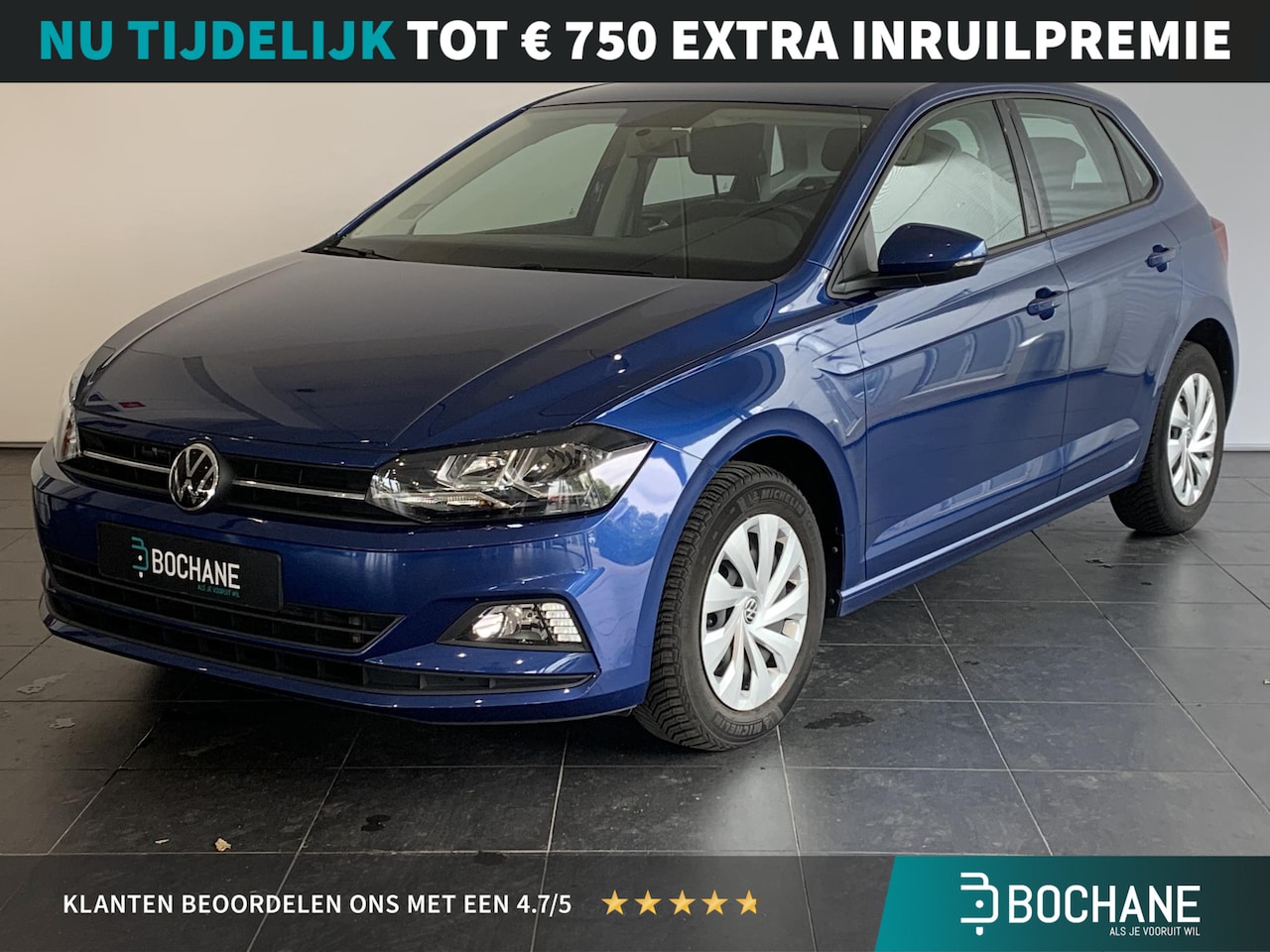 Volkswagen Polo - 1.0 TSI Comfortline AUTOMAAT | NAVIGATIE | ADAPTIEVE CRUISE CONTROL - AutoWereld.nl