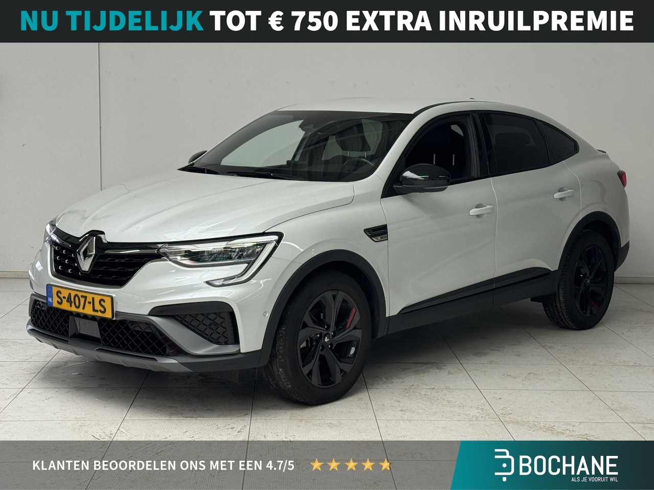 Renault Arkana - 1.6 E-Tech Hybrid 145 R.S. Line | Cruise control adaptief | - AutoWereld.nl