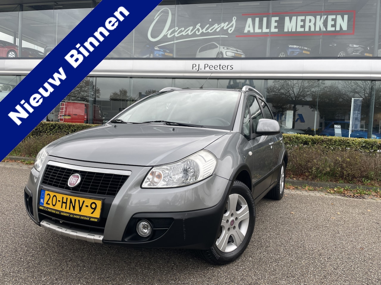 Fiat Sedici - 1.6-16V Emotion Climate control - Lederen stuurwiel - Mistlampen voor - L. Metalen velgen - AutoWereld.nl