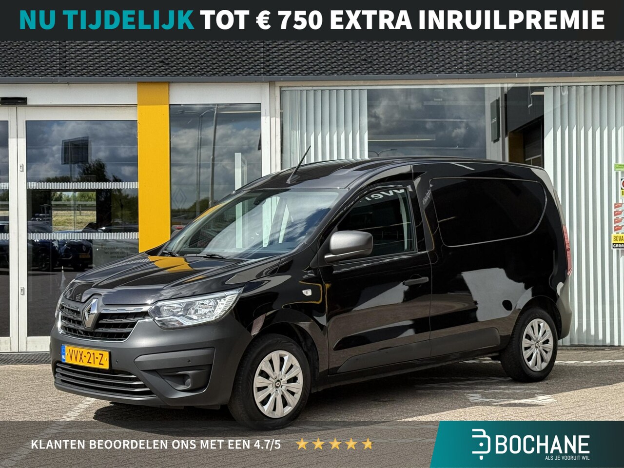 Renault Express - 1.5 dCi 75 Comfort + | Trekhaak | Achteruitrijcamera | Dodehoek detectie | Parkeersensoren - AutoWereld.nl