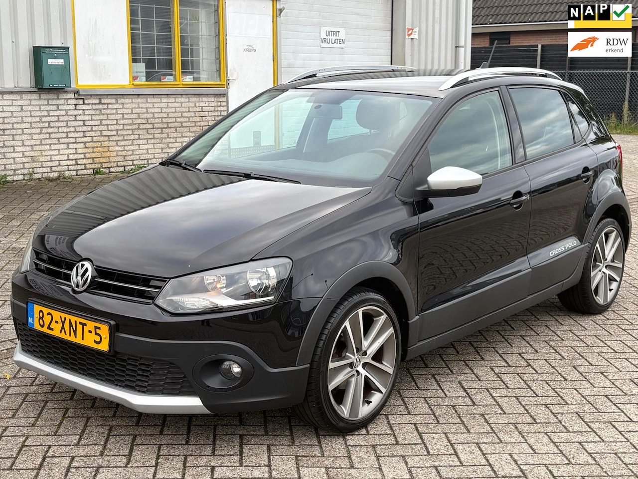 Volkswagen Polo - 1.2 TSI 105 PK AUT Bj 2012 Cross Sportpakket 5 Deurs Ecc Airco Prof Navi Pdc Cruise Elec.P - AutoWereld.nl