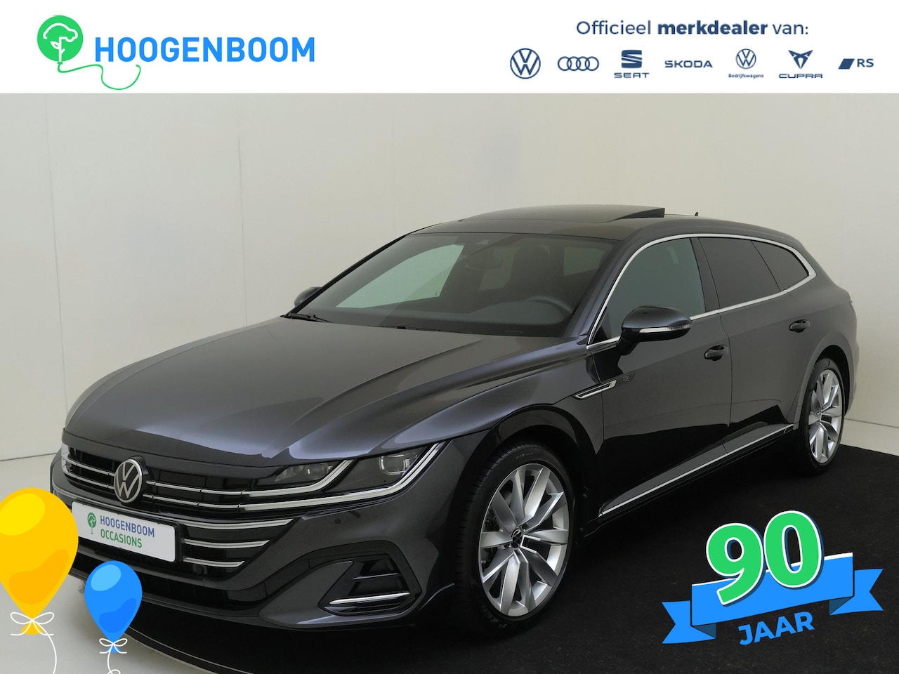 Volkswagen Arteon Shooting Brake - 1.4 TSI eHybrid R-Line Business | Panoramadak | Trekhaak | Adaptieve demping | Lederen bek - AutoWereld.nl