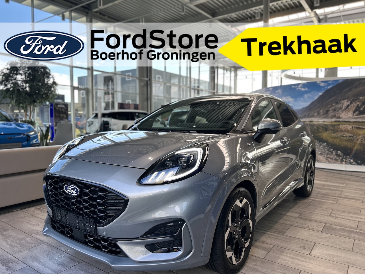 Ford Puma - EcoBoost Hybrid 155PK ST-Line X | Trekhaak | Winter Pack | 360° Camera | B&O | Matrix LED - AutoWereld.nl