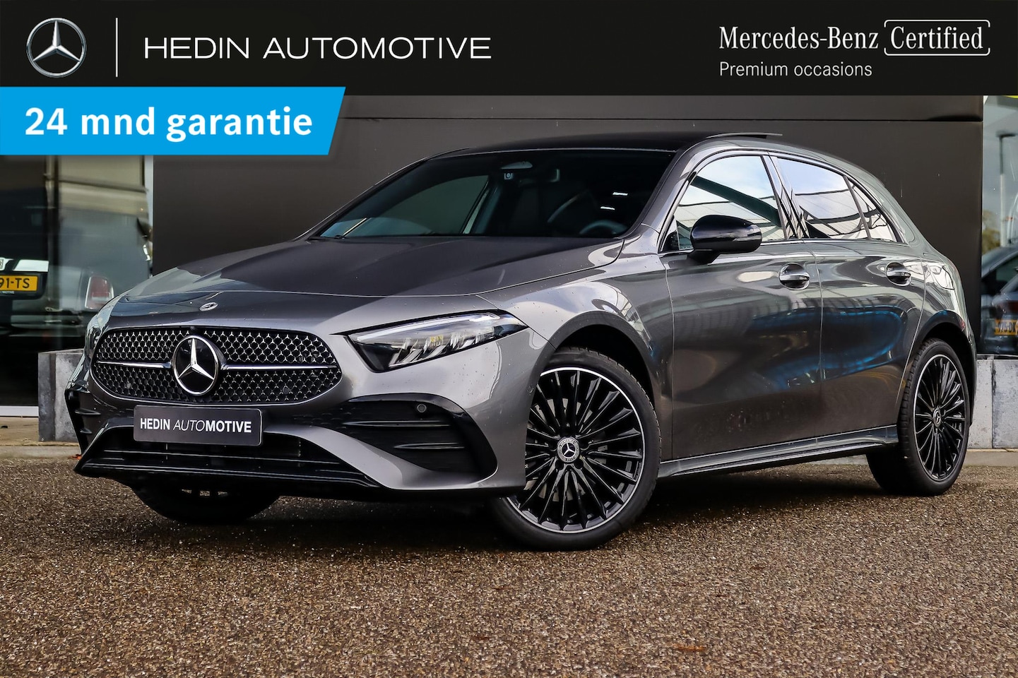 Mercedes-Benz A-klasse - A 250e Automaat AMG Line | Nightpakket | Panoramadak | LED | Sfeerverlichting | Stoelverwa - AutoWereld.nl