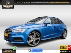 Audi A3 Sportback - 1.5 TFSI S Line Edition ✅1JaarBOVAG✅Pano✅Matrix✅optiekzwart✅B&O