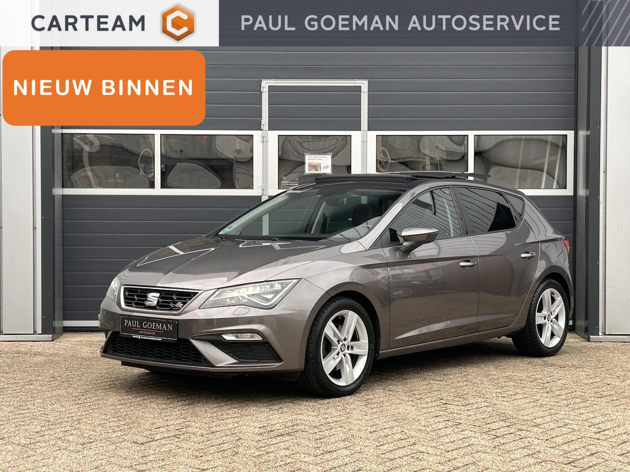 SEAT Leon - 1.4 EcoTSI FR Business Intense | Pano | LED | Stoel verwarming | Parkeer sensoren | - AutoWereld.nl