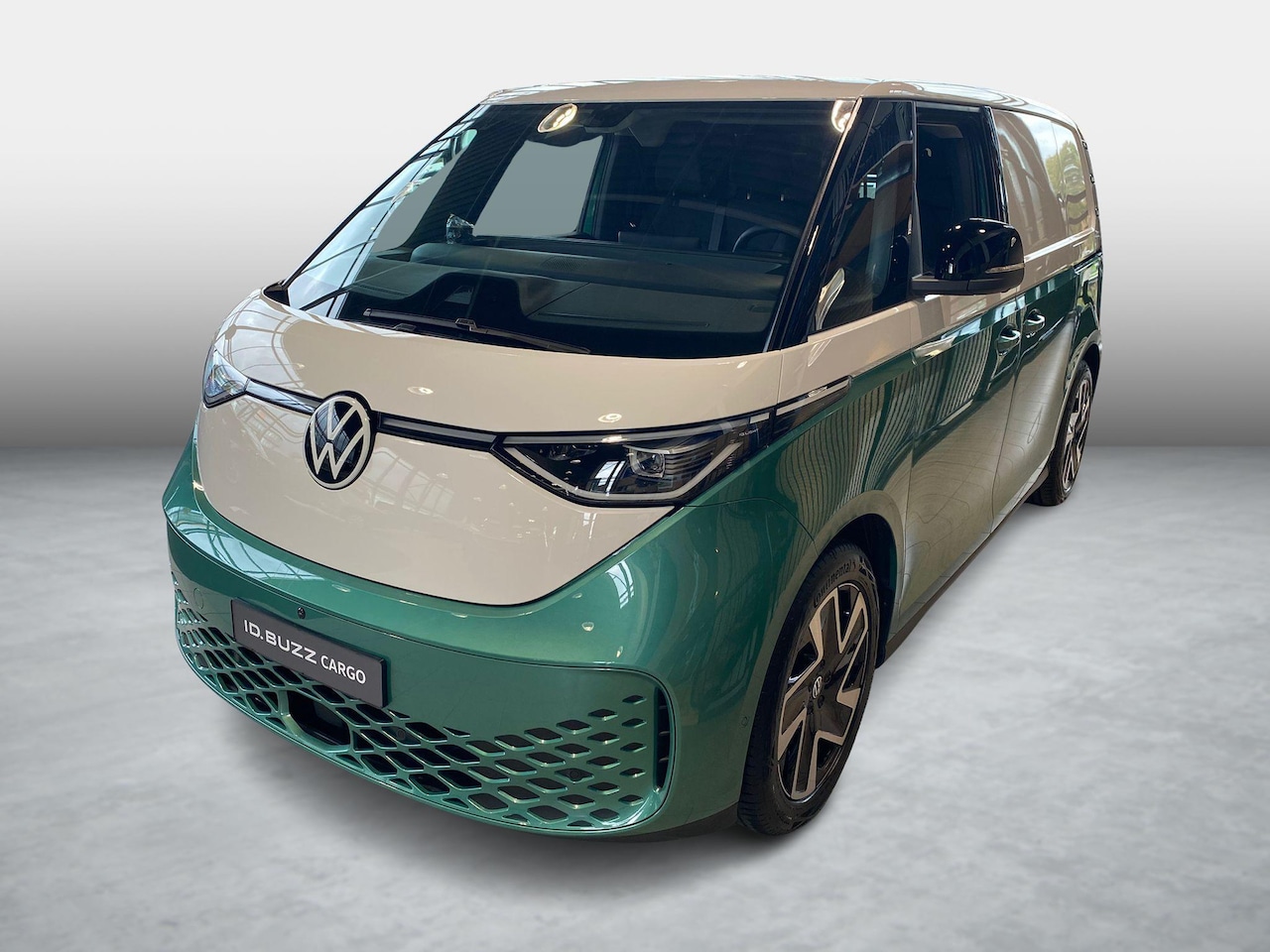 Volkswagen ID. Buzz Cargo - Bedrijfswagens Anniversary Edition Elektromotor 250 kW (340 pk) | Elektrische schuifdeur l - AutoWereld.nl