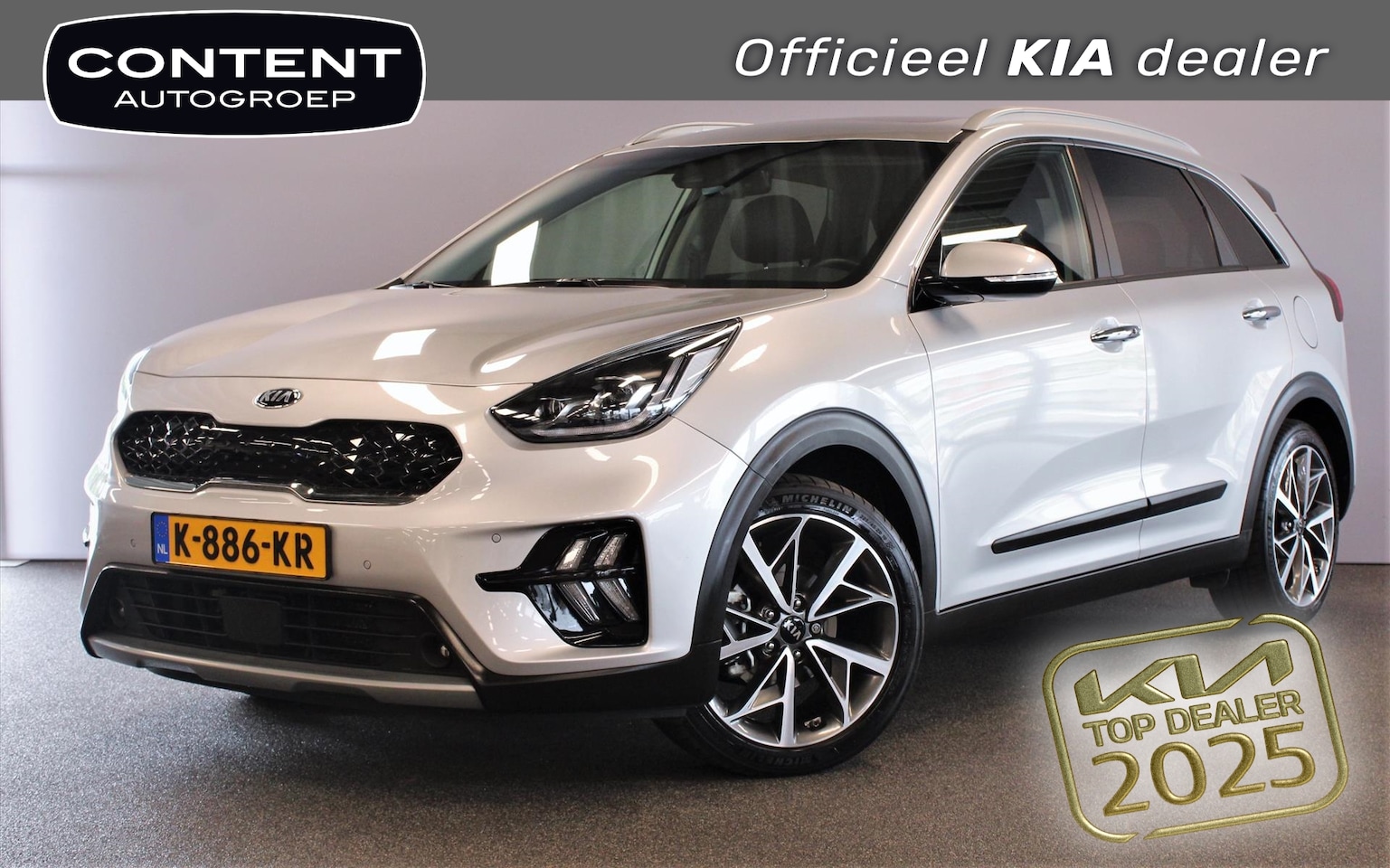Kia Niro - 1.6 GDi Hybrid 141pk DCT6 ExecutiveLine - AutoWereld.nl