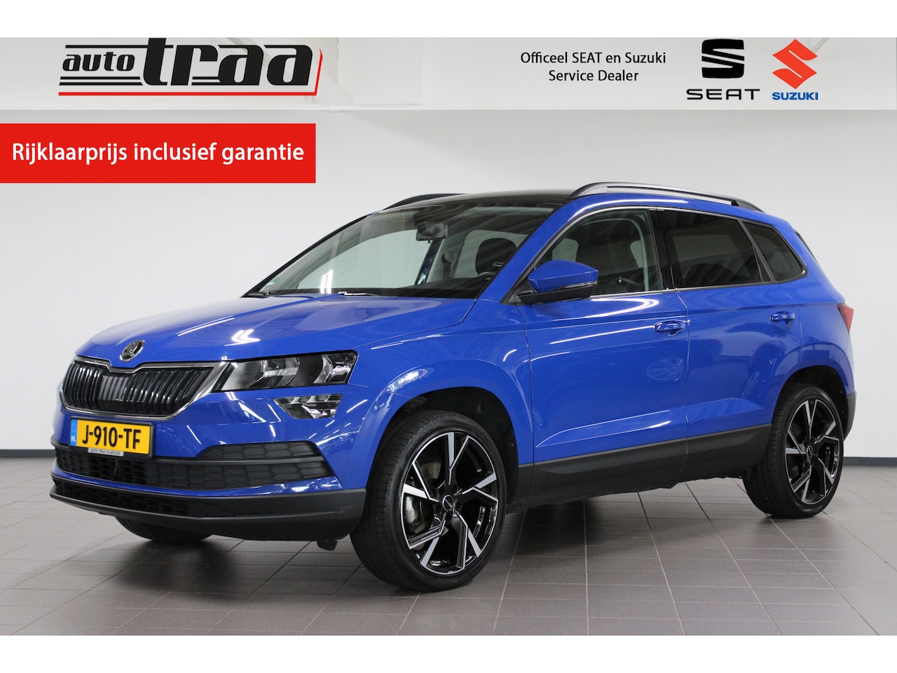 Skoda Karoq - 1.0 TSI Ambition / Cruise Control / Trekhaak / Parkeersensoren achter / 18'' LMV / - AutoWereld.nl