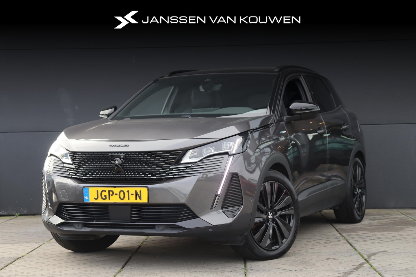 Peugeot 3008 - 1.6 HYbrid4 300 GT Trekhaak FOCAL Stoelverwarming Night Vision - AutoWereld.nl