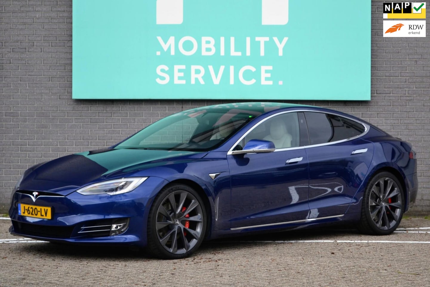 Tesla Model S - Performance Ludicrous SOH88% Pano Cam Leder - AutoWereld.nl