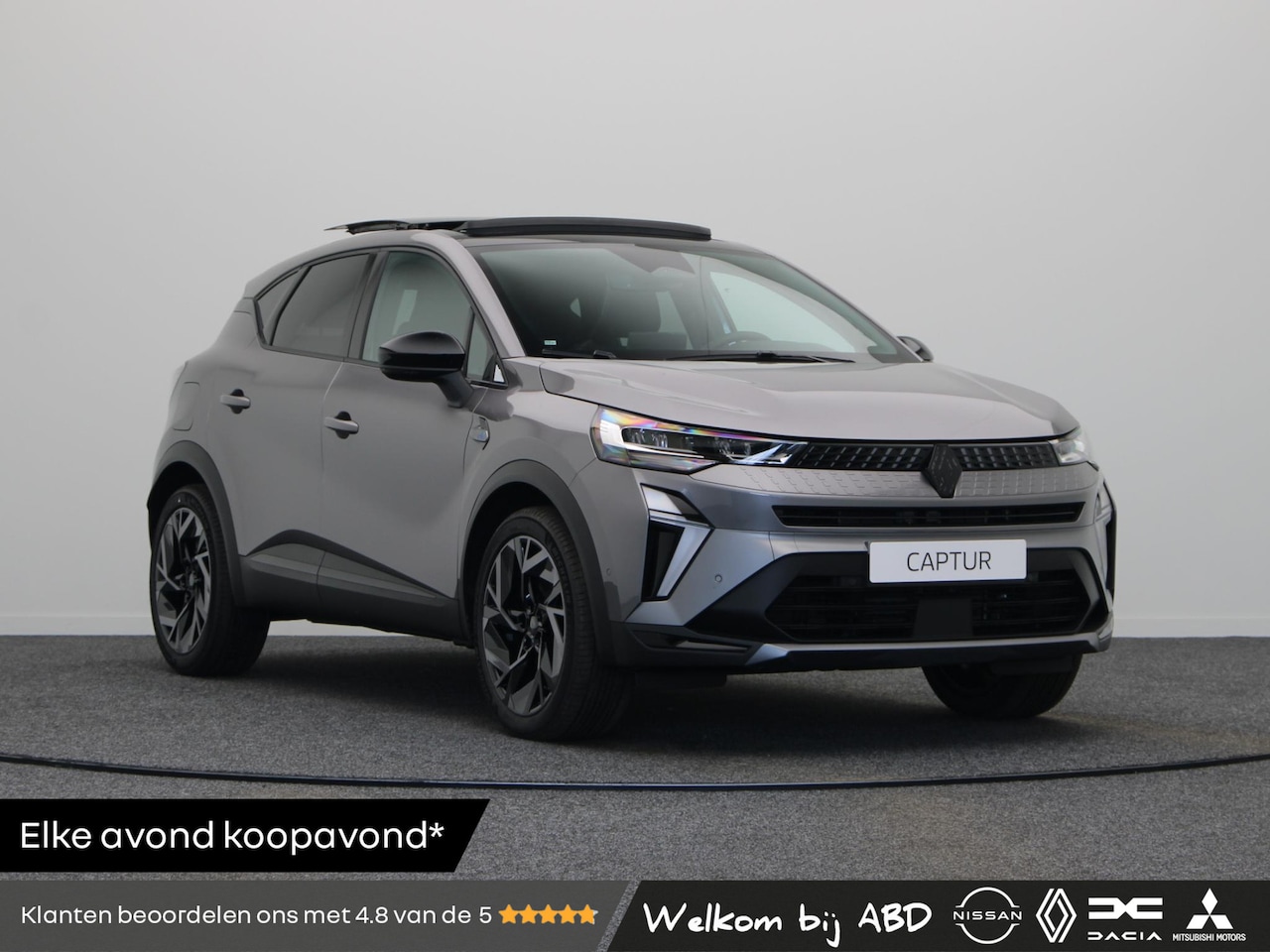 Renault Captur - E-Tech full hybrid 160pk esprit Alpine | Panoramisch dak | Harman kardon | Stuurverwarming - AutoWereld.nl