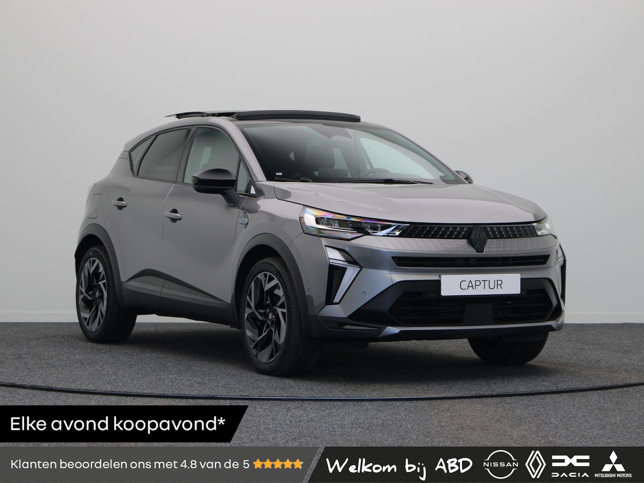 Renault Captur - E-Tech full hybrid 160pk esprit Alpine | Panoramisch dak | Harman kardon | Stuurverwarming - AutoWereld.nl