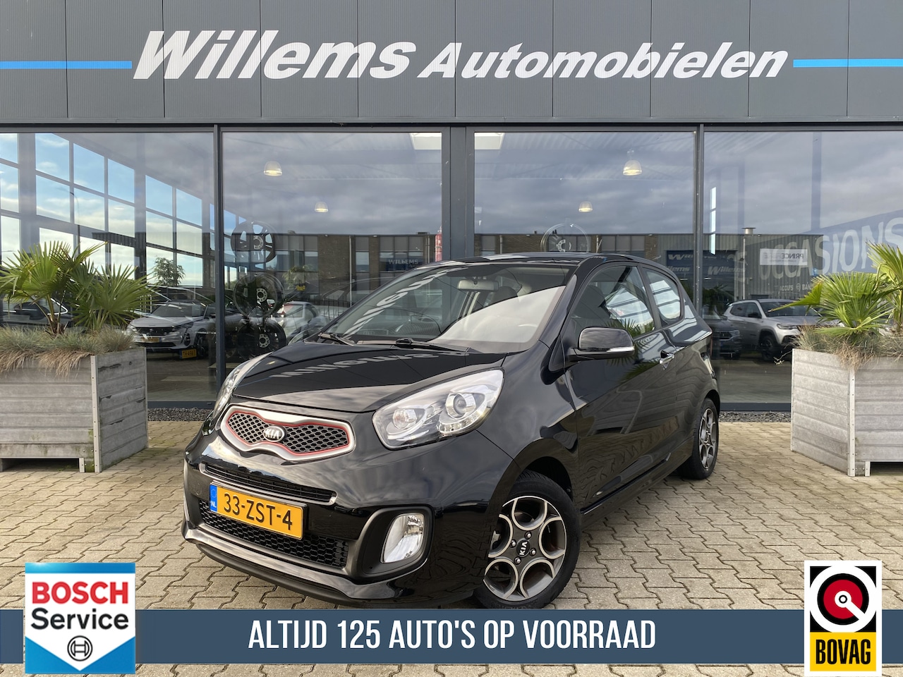 Kia Picanto - 1.2 CVVT Super Pack Climate Control, Automaat & Schuifkanteldak - AutoWereld.nl