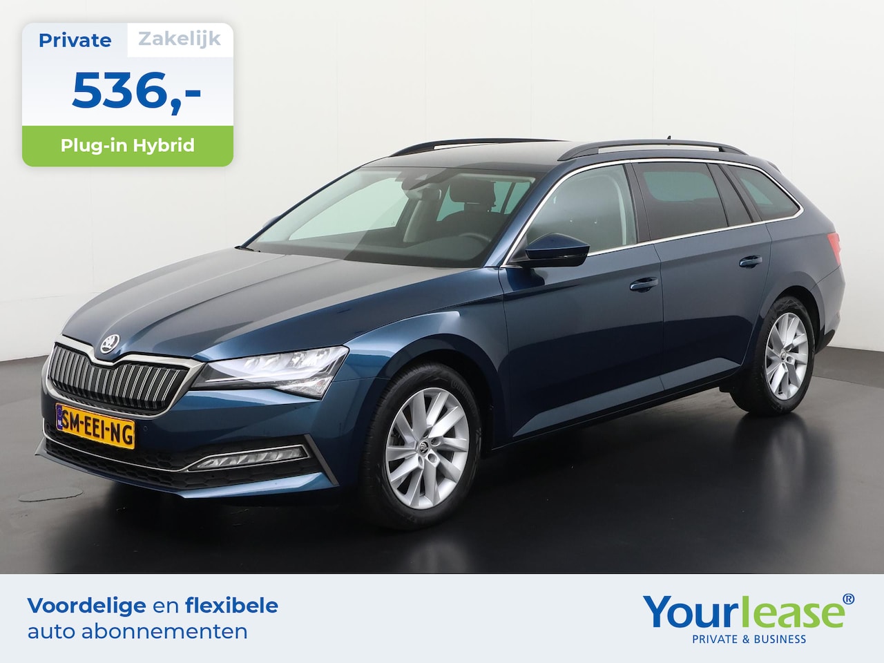Skoda Superb Combi - 1.4 TSI iV Business Plug-in | All-in 536,- Private Lease | Direct uit voorraad - AutoWereld.nl