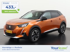 Peugeot e-2008 - EV GT Pack 50 kWh 3 fase | All-in 433, - Private Lease | Direct uit voorraad