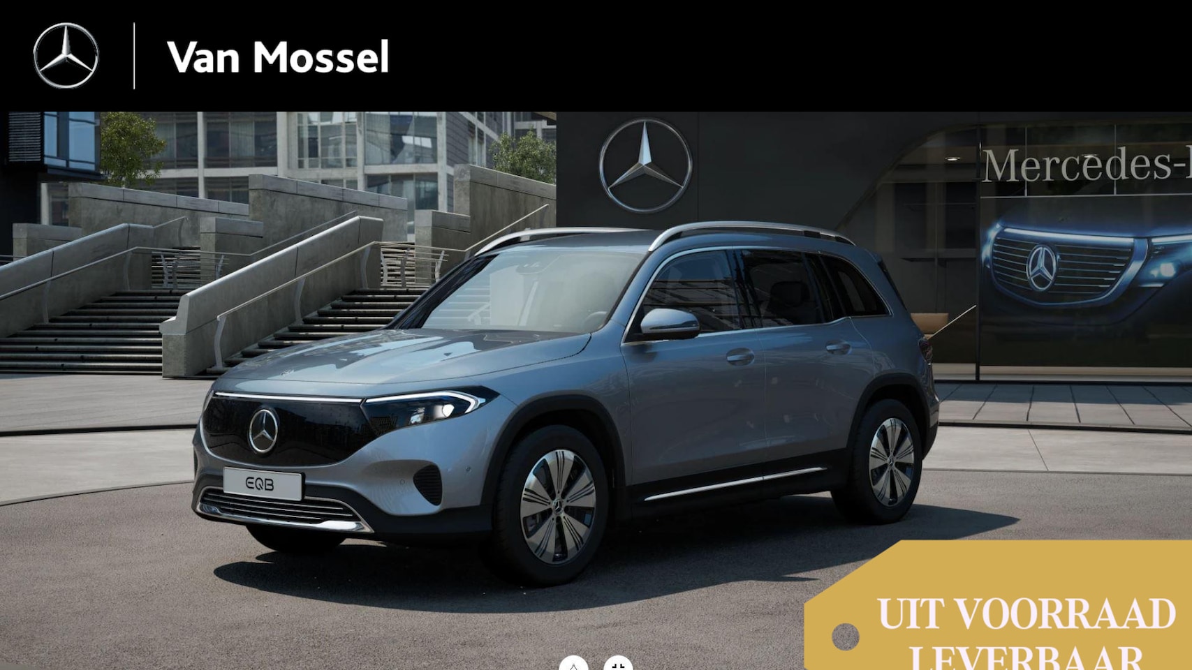 Mercedes-Benz EQB - 250+ Business Solution 71 kWh Smartphone integratie / Combi-instrument met digitaal displa - AutoWereld.nl