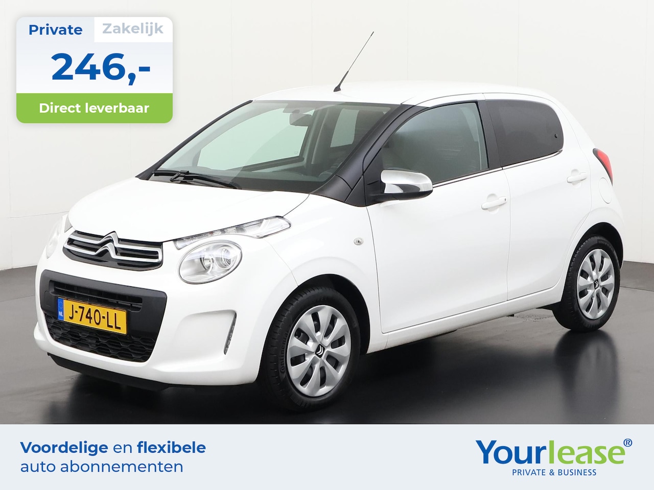 Citroën C1 - 1.0 VTi Feel | All-in 246,- Private Lease | Direct uit voorraad - AutoWereld.nl