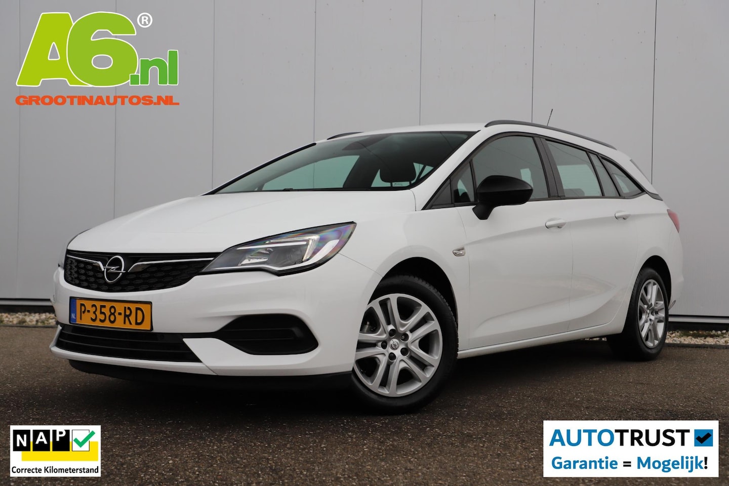 Opel Astra Sports Tourer - 1.2 Edition 110PK Navigatie Carplay Android Airco Cruise Bluetooth Parkeersensor - AutoWereld.nl