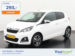 Peugeot 108 - 1.0 e-VTi Allure Automaat | All-in 293, - Private Lease | Direct uit voorraad