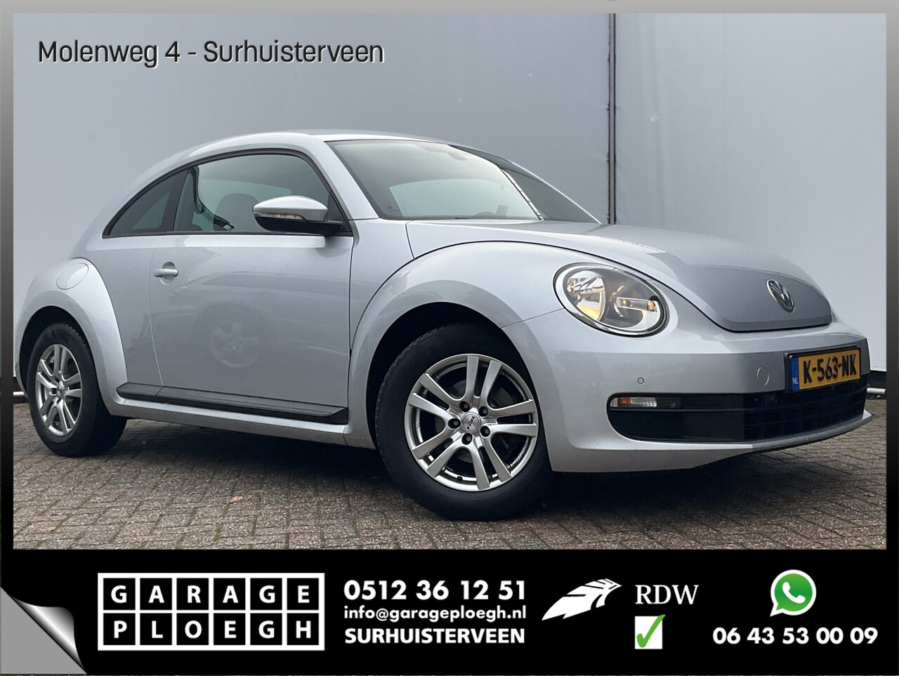 Volkswagen Beetle - 1.2 TSI Stoelverw Cruise PDC Clima Volledig-Onderhouden! - AutoWereld.nl