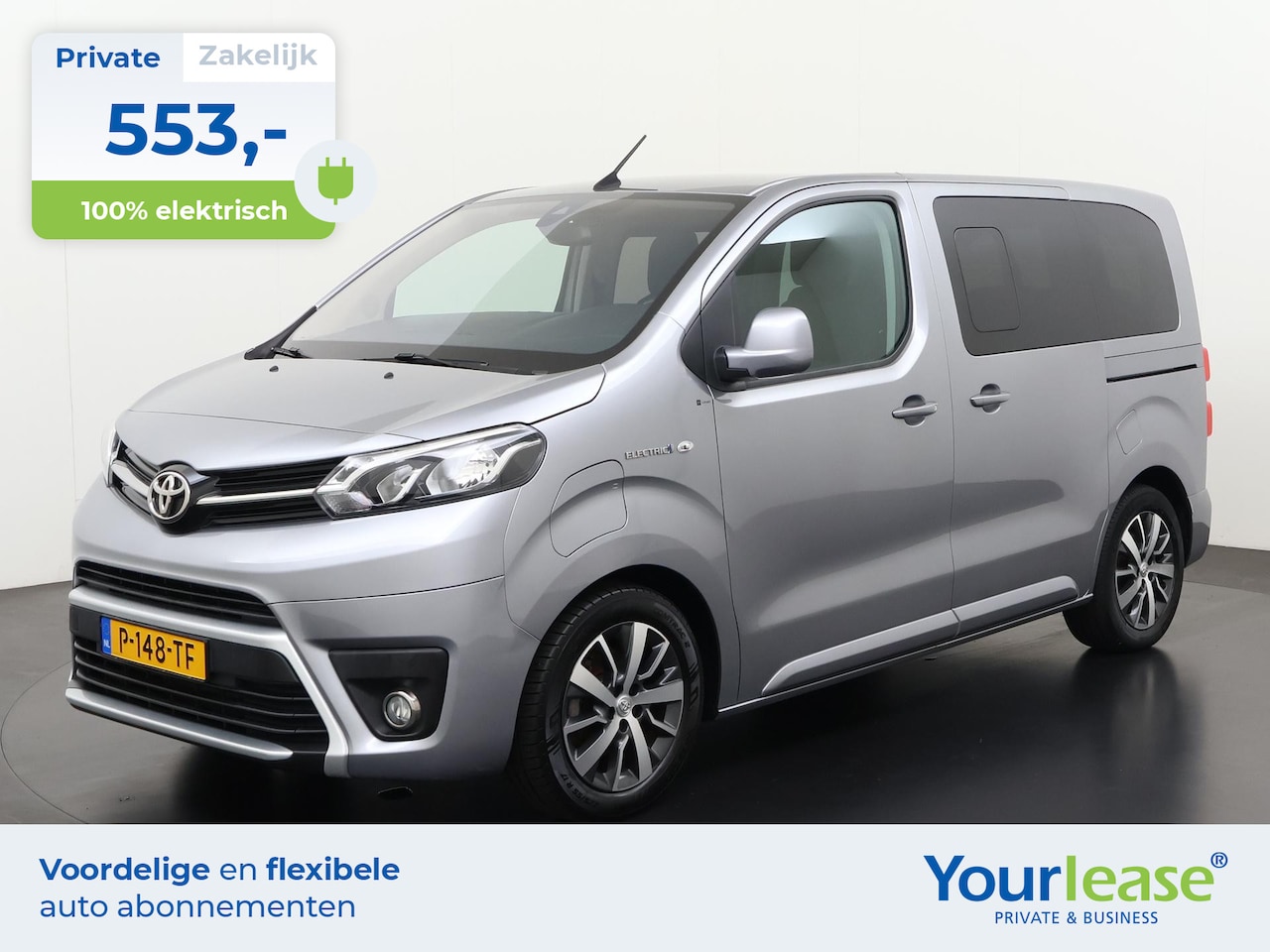 Toyota ProAce Electric Verso - L2 Extra Range Dynamic 75kWh | All-in 553,- Private Lease | Direct uit voorraad - AutoWereld.nl