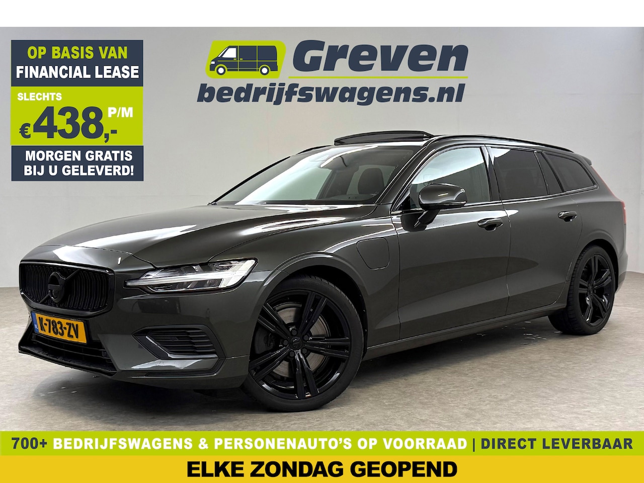 Volvo V60 - 2.0 T6 Recharge AWD 291PK Inscription | 360° | Pano | H/K | Trekh. | Memory | HuD | Carpla - AutoWereld.nl