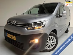 Citroën Berlingo - L2H1 1.6 BlueHDI 100PK euro6 Club XL 3persoons, Airco, CruiseControl, Navigatie, Grijs met