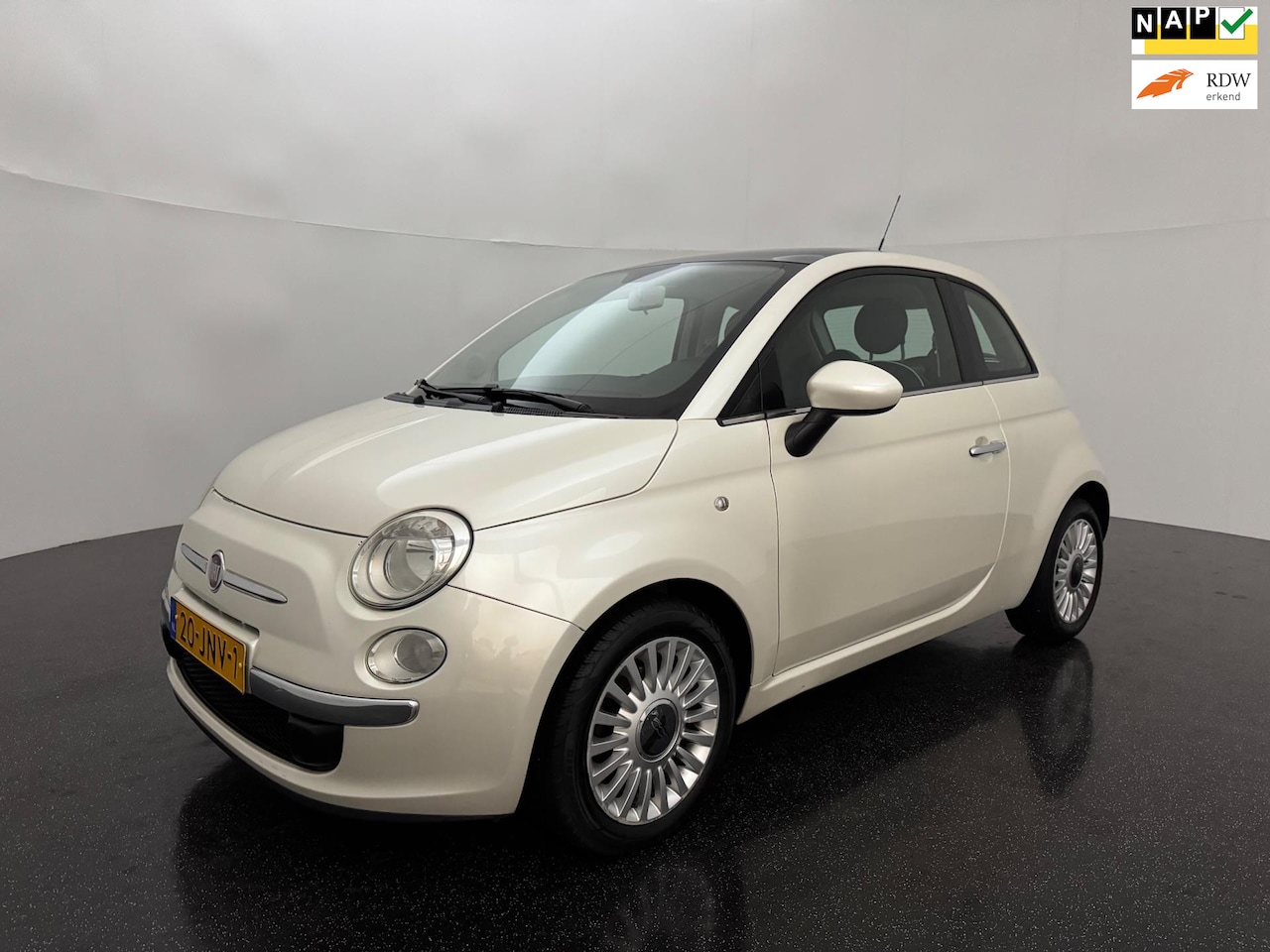 Fiat 500 - 1.2 Lounge Aut/Airco/Pano - AutoWereld.nl