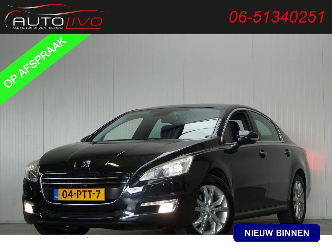 Peugeot 508 - 1.6 THP Allure XENON LEER NAVI CLIMA PDC CRUISE etc. - AutoWereld.nl