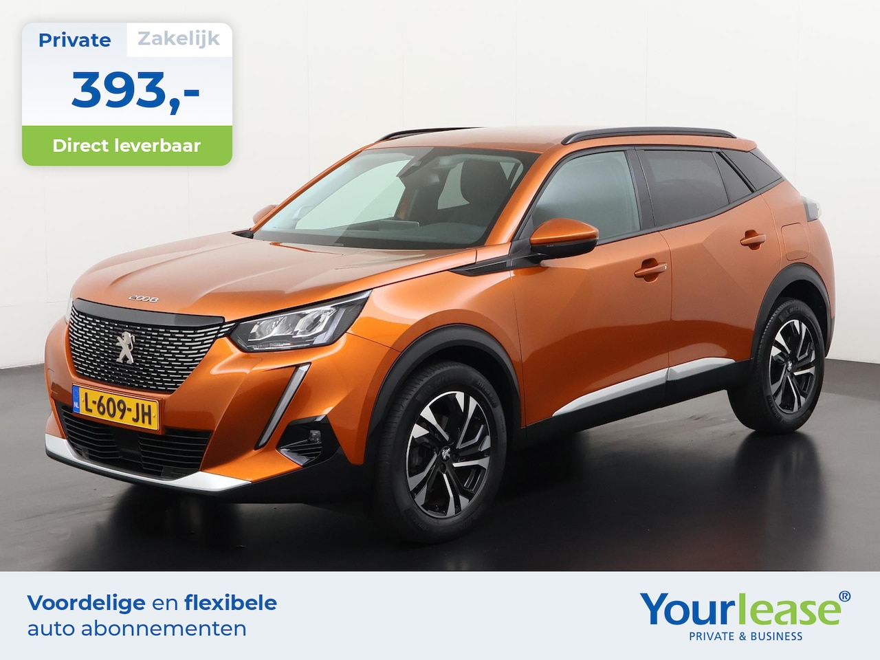 Peugeot 2008 - 1.2 PureTech Allure Pack 130PK | All-in 393,- Private Lease | Direct uit voorraad - AutoWereld.nl