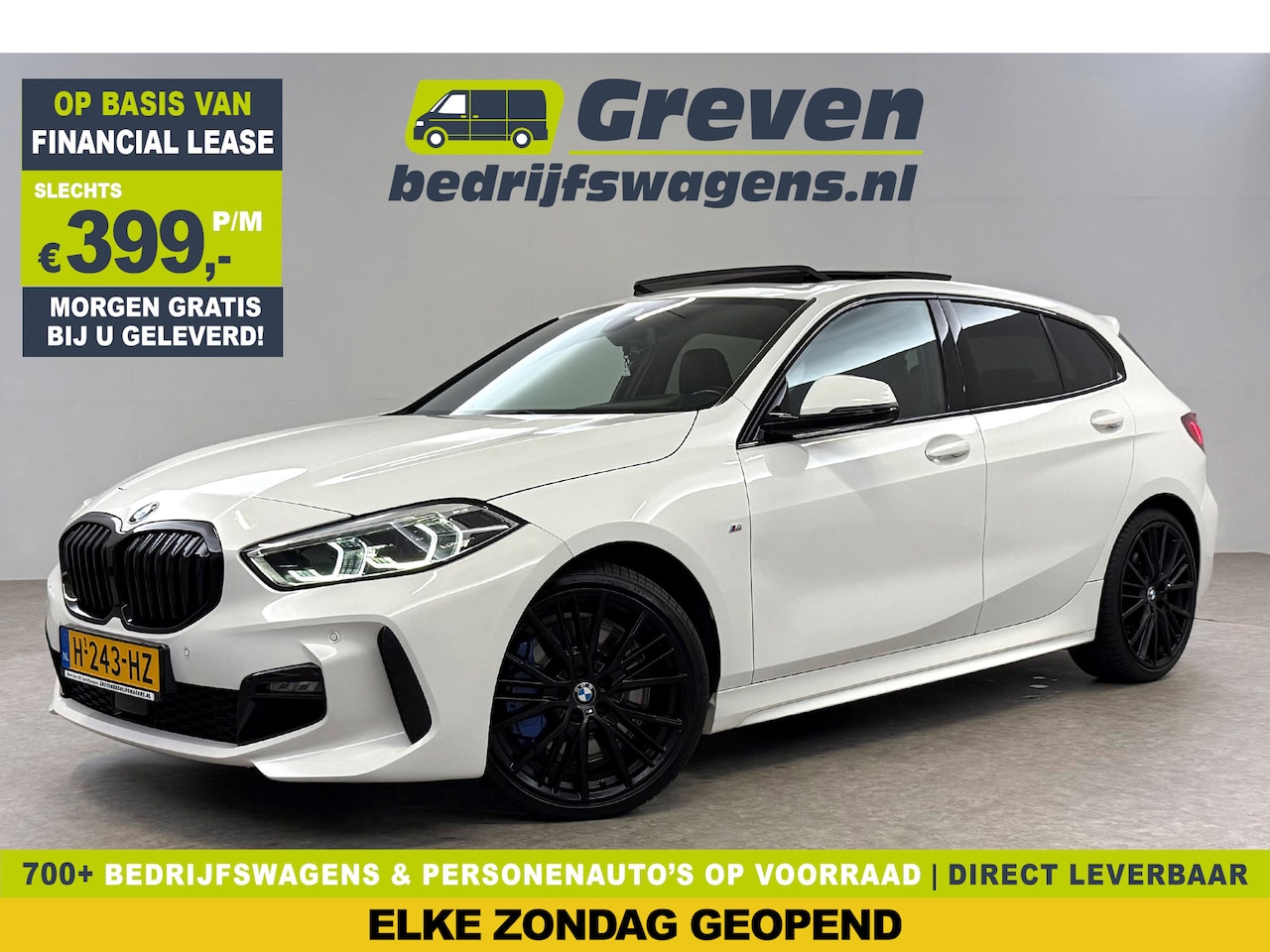 BMW 1-serie - 118i High Executive Edition M-Sport 141PK | Pano | Virtual | Sfeerverl. | Carplay | Leder - AutoWereld.nl