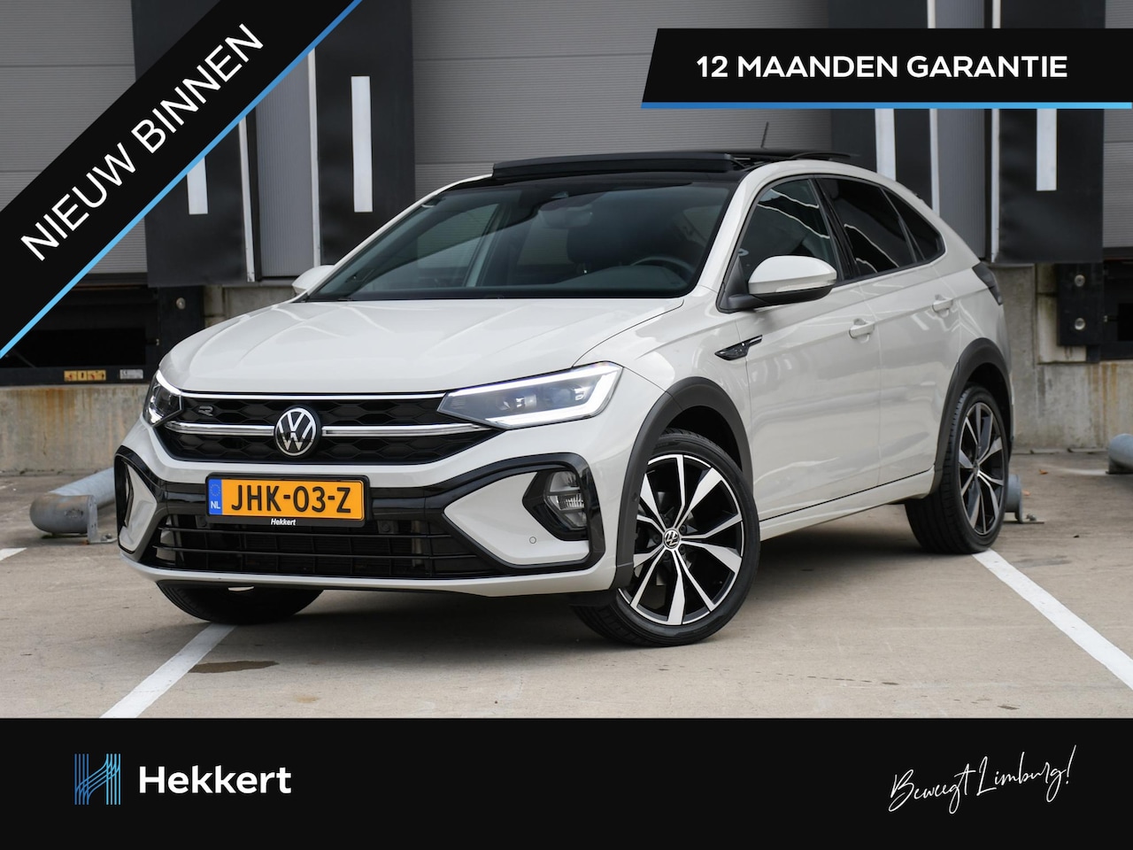 Volkswagen Taigo - R-Line Business 1.5 TSI 150pk Automaat SCHUIF-DAK | 18''LM | DODE HOEK | ADAPT. CRUISE | L - AutoWereld.nl