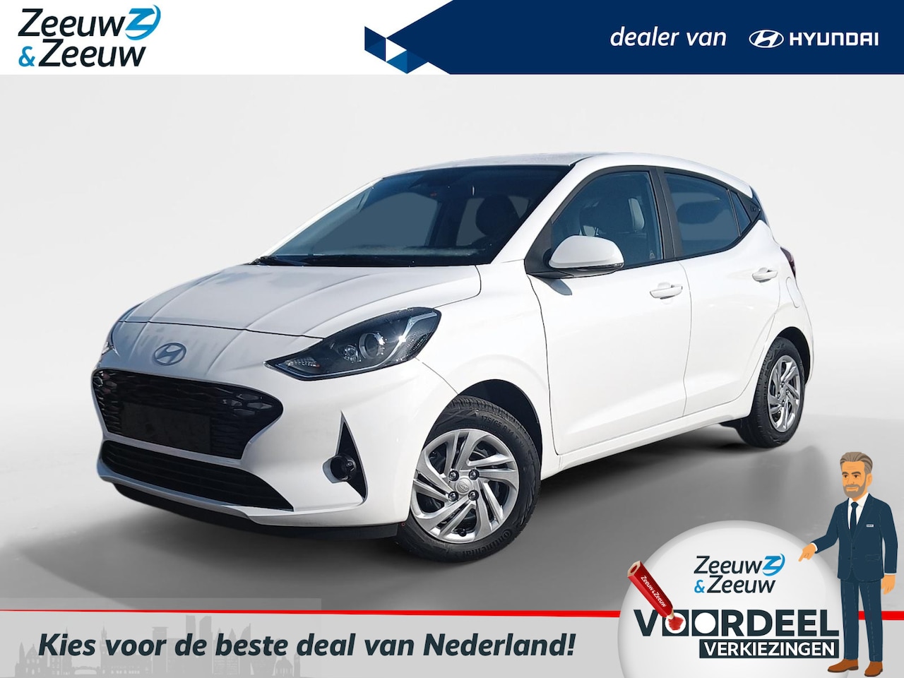 Hyundai i10 - 1.0 Premium MY25 RIJKLAAR NU 21.500,- | DIRECT RIJDEN | BOUWJAAR 2025! - AutoWereld.nl