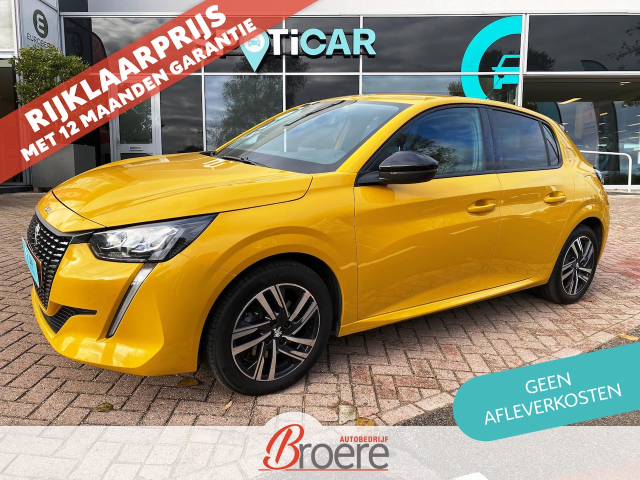 Peugeot 208 - 1.2 Turbo 100pk Allure Pack | verw. voorstoelen, keyless, navigatie via apple carplay of a - AutoWereld.nl