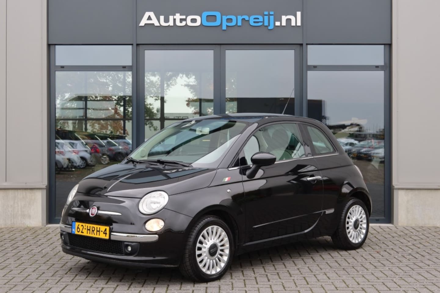 Fiat 500 - 1.2 Lounge Airco, Panoramadak, LM-Velgen - AutoWereld.nl